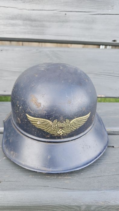 Hełm niemiecki gladiator luftschutzu oryginał
