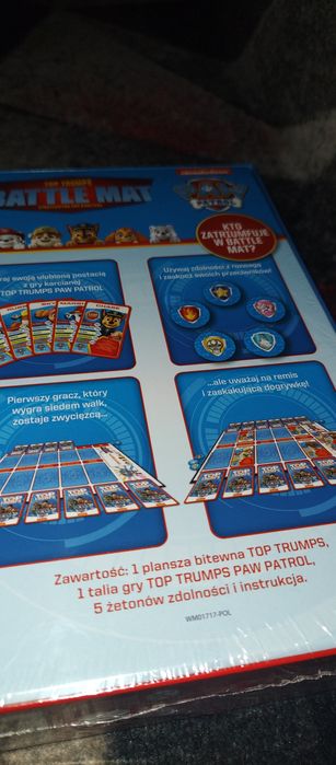 Gra strategiczna karciana Psi Patrol