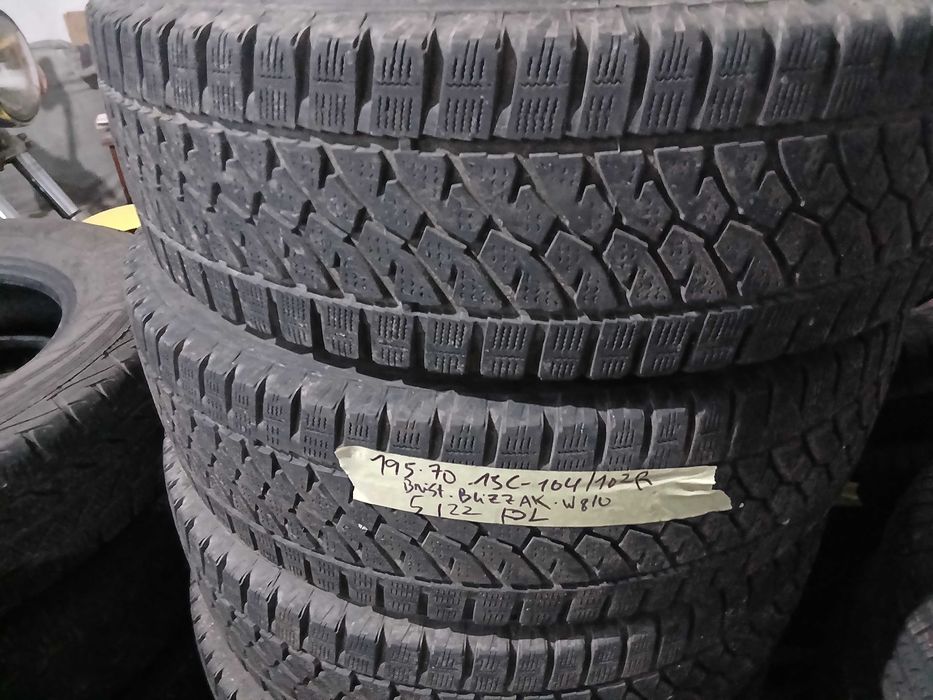 2 Pneus 195/70R15 C Bridgestone