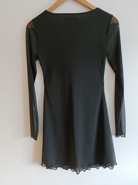 Vestido preto da Stradivarius