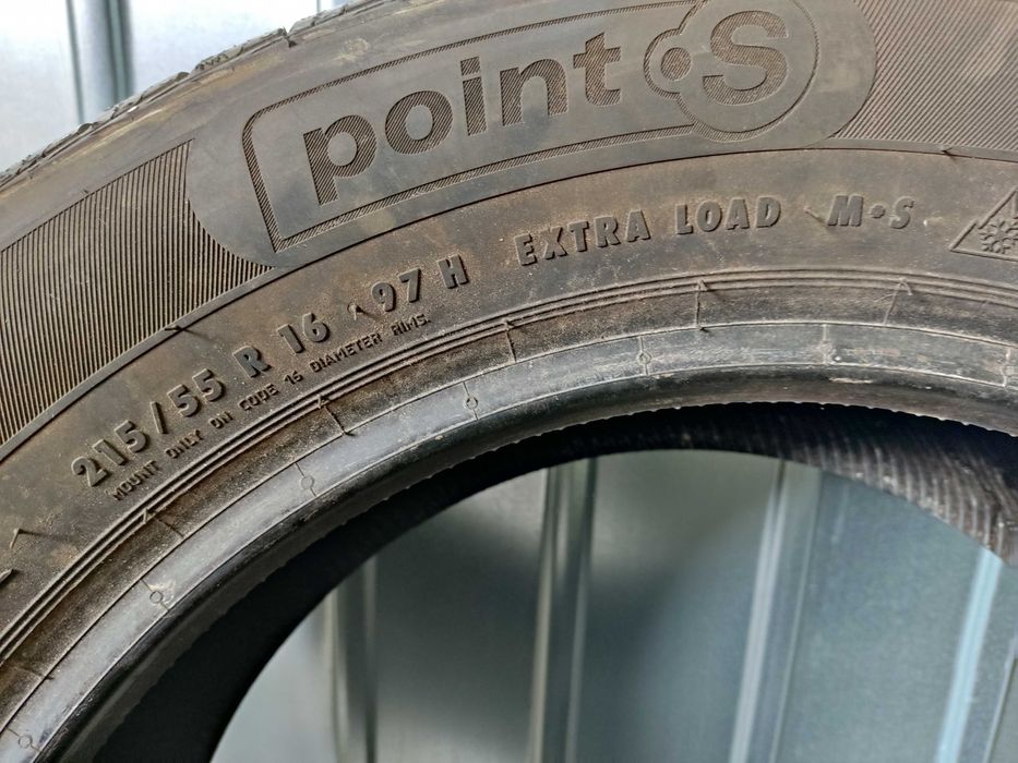 1x215/55r16 Point S Winterstar 4, 2019 rok, jak nowa