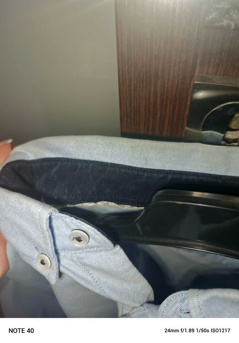 Koszula męska z wstawkami