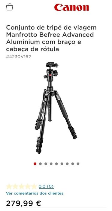 Tripé Manfrotto Befree Advanced