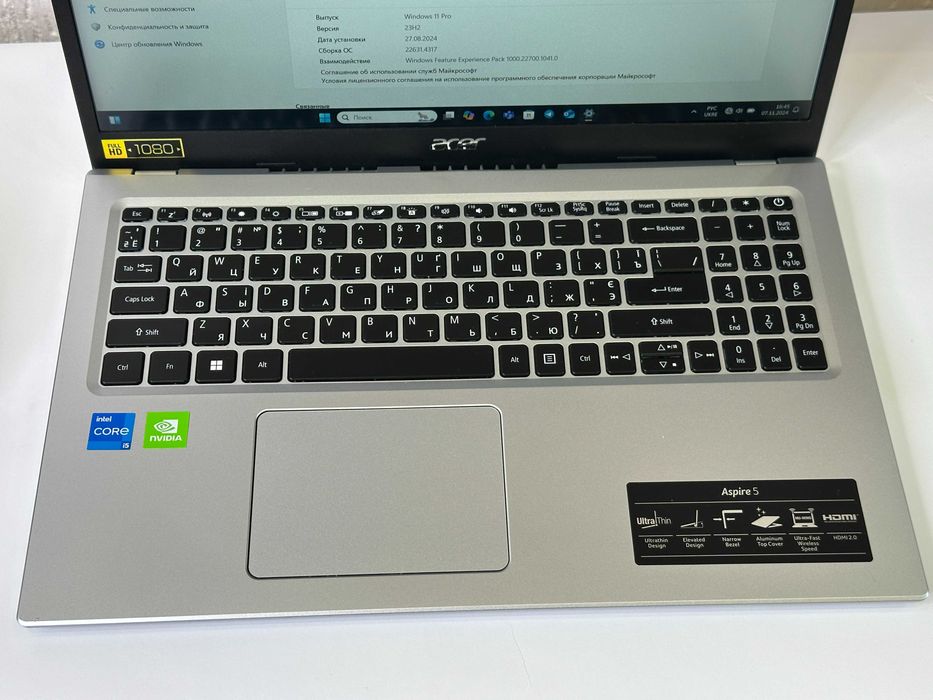 Ноутбук Acer Aspire 5 – идеальный выбор для работы и развлечений!