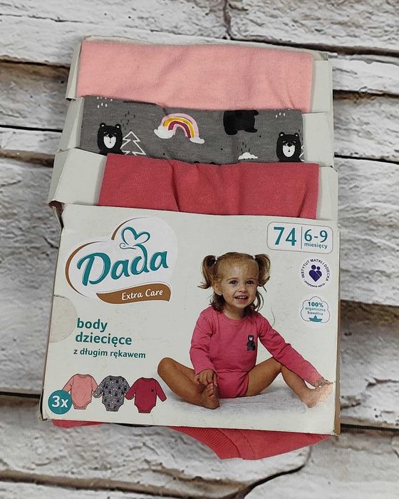 Zestaw 3 body DADA rozmiar 74