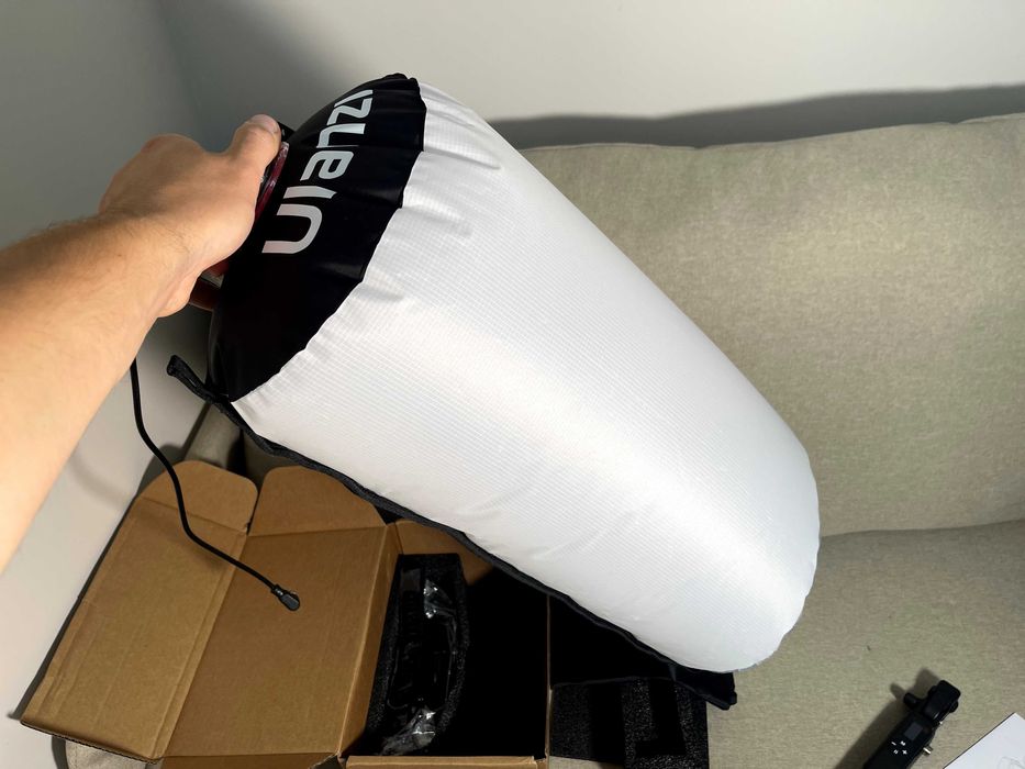 JAK NOWA - lampa Ulanzi AL60 LED pompowana/dmuchana do filmow i zdjec