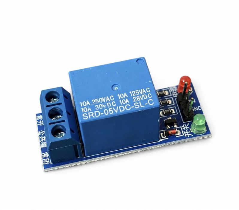Релейний модуль 5В 1 канал SRD-05VDC-SL-C 10A Arduino ESP