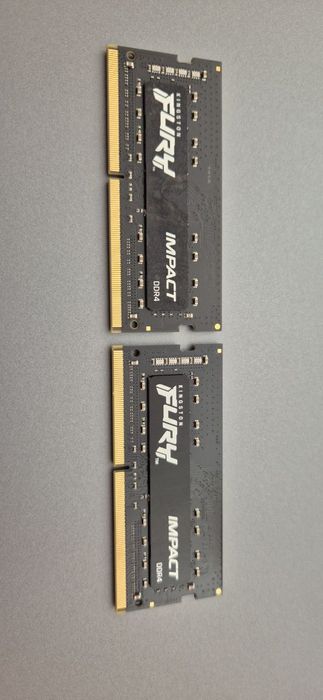 ОЗП Kingston Fury Impact DDR4 SO-DIMM 16GB 3200MHz комплект 2шт