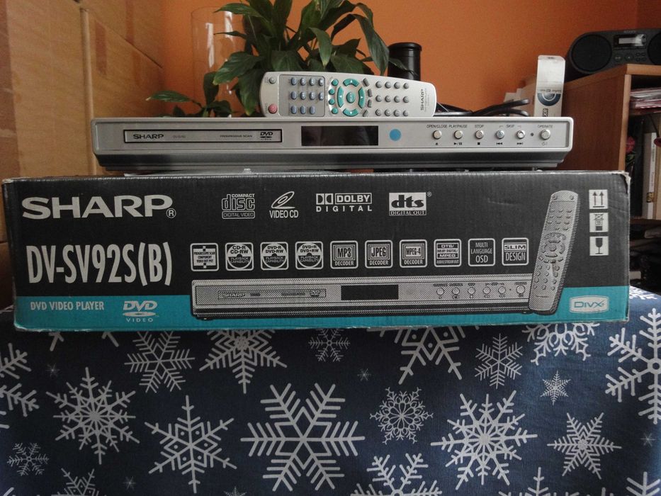 Dvd sharp-uszkodzone