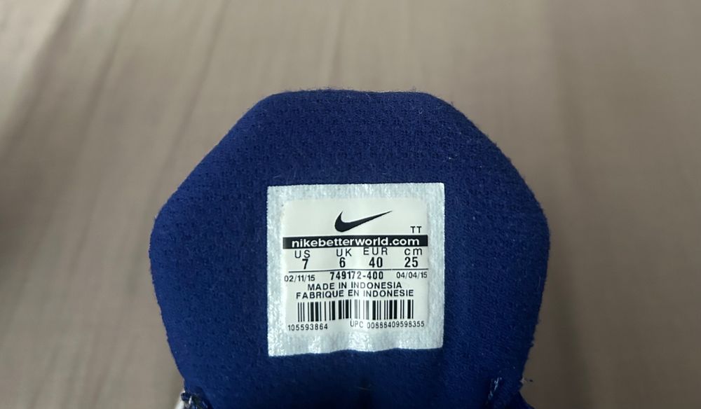 NIKE Flex Experience RN 4  niebieskie