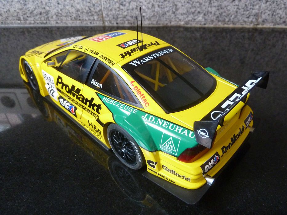 1:18 UT, Opel Calibra V6, Team Zakspeed, DTM 1996 Autoart Minichamps