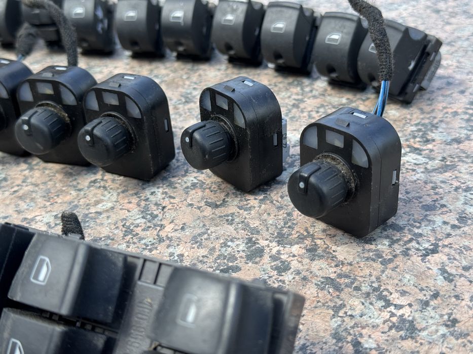 Кнопки склопідйомника audi a6 c6 кнопка блокування регулювання а4 б7