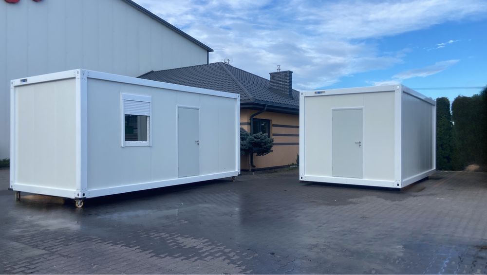 Nowy Kontener mieszkalny - biurowy -6 osobowy duży 6 x 3 metry - 18 m2