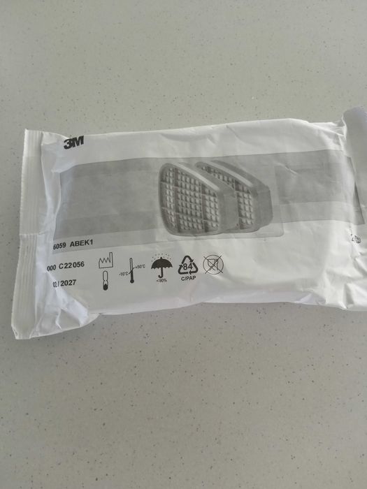 3M 6059 ABEK1 filtr pochłaniacz komplet 2 sztuki.