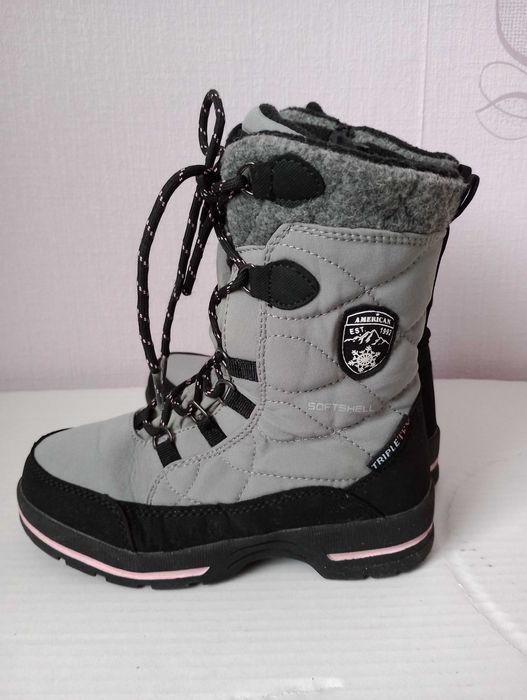 Kozaki zimowe American Club dziewczęce rozmiar 32