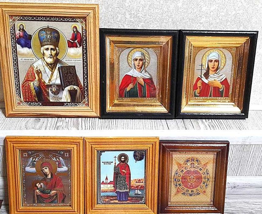 Ікони православні, нові, ціни різні