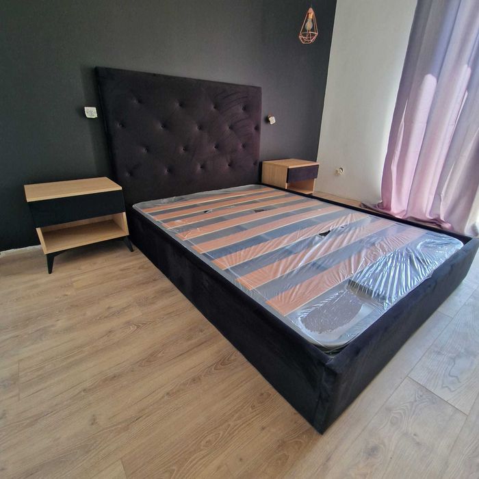 Camas De Casal Estofadas Top de Gama 190x140m Estrado Incluído 199€ !!