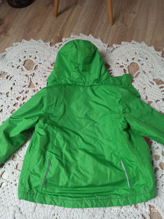 Kurtka narciarska zimowa crivit 122/128 5-6llat