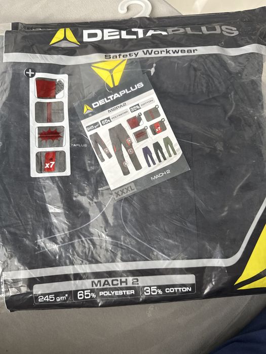 Spodnie robocze delta plus rozmiar XXXL