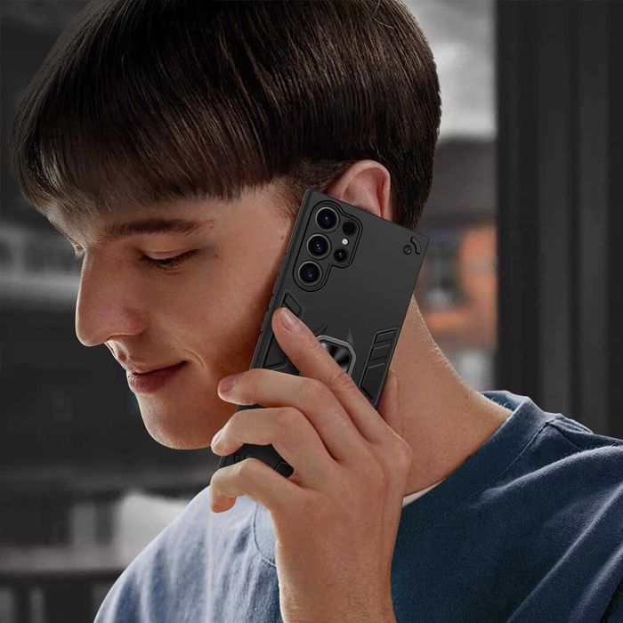 Etui Case Pancerne Samsung Galaxy S23 Ultra + Folia na ekran