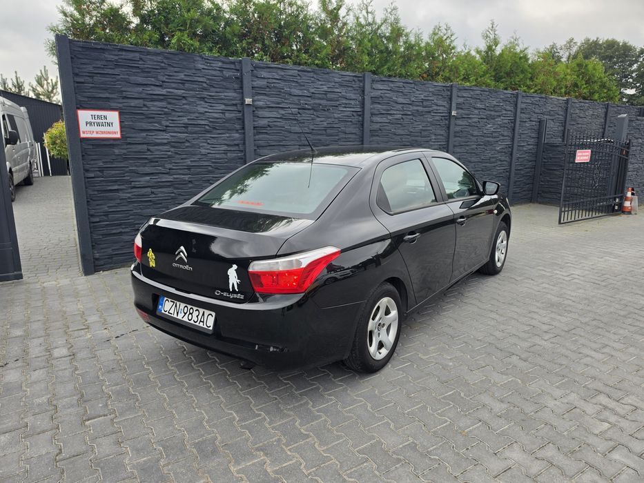 Citroen C-elysee 2014 GAZZ 150.000km Polski salon Sprawna Klimatronic