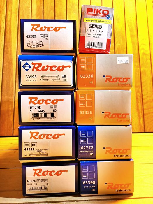 Modelismo ferroviário HO na caixa