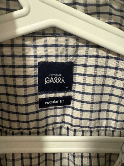 Camisa Quadrados Azuis e Brancos - Giovanni Galli - M - Nova