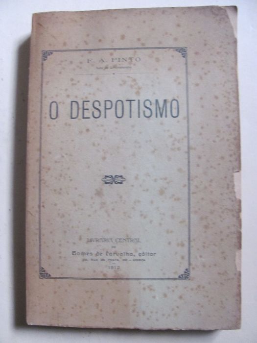 O Despotismo de F. A. Pinto