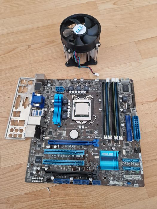 Intel i5-2500K 3.3-3.7ghz/охлад/Asus pro Бистрий комплект для ПК