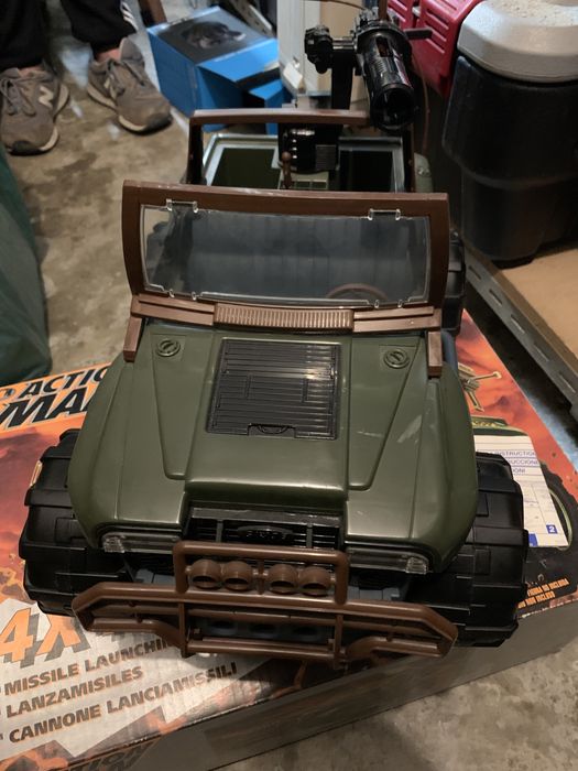 Jeep action man antigo