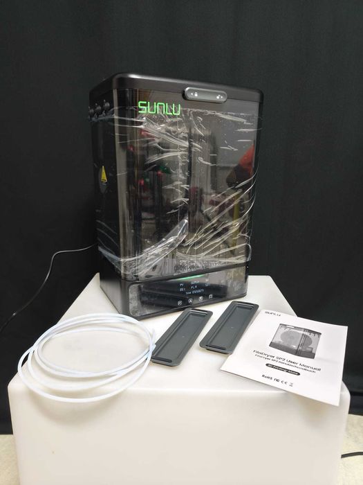 Caixa seca de filamento SUNLU SP2, caixa seca, impressão 3D