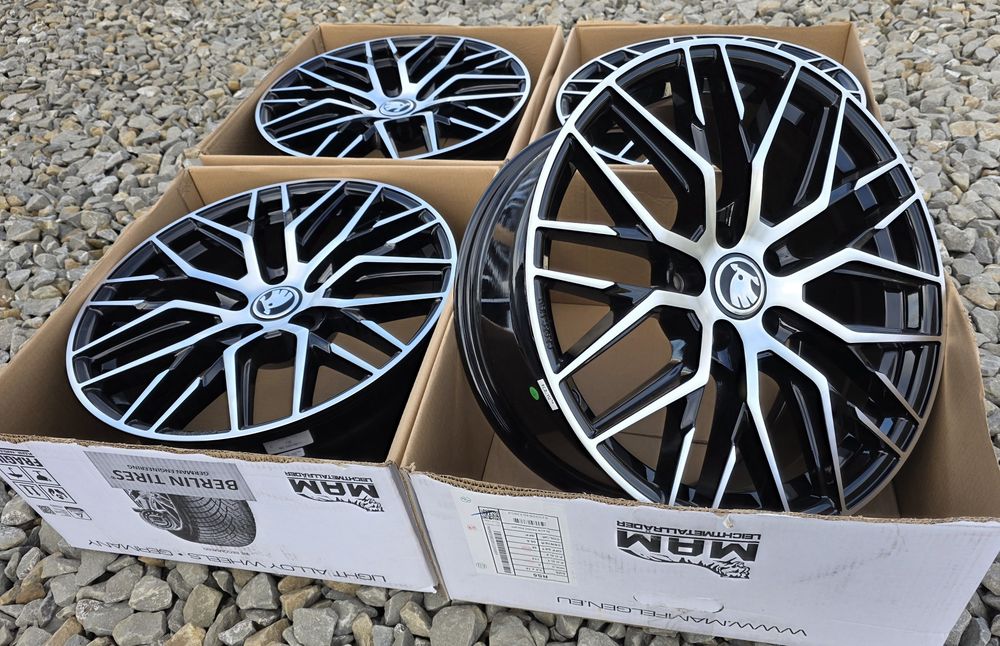 5x112 17 SKODA NOWE ALUFELGi Superb 1 2 3 Octavia VRS Kodiaq