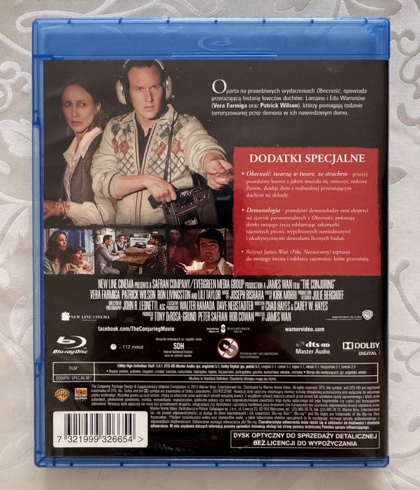 Obecność część 1 Blu-ray