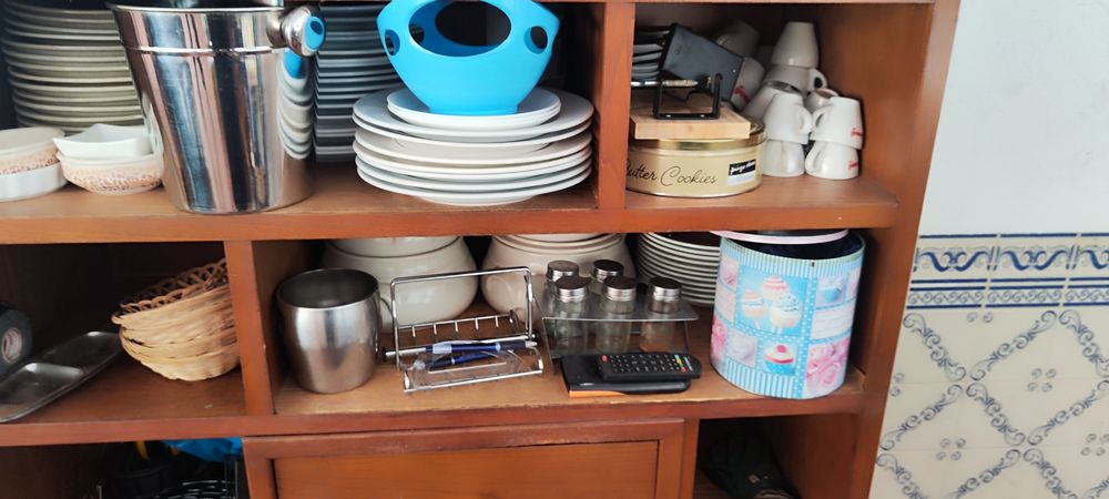 Armário de apoio restaurante