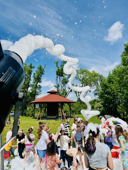 PIANA PARTY SHOW 2025 EVENTART wynajem ekonomicznej wyrzutni piany