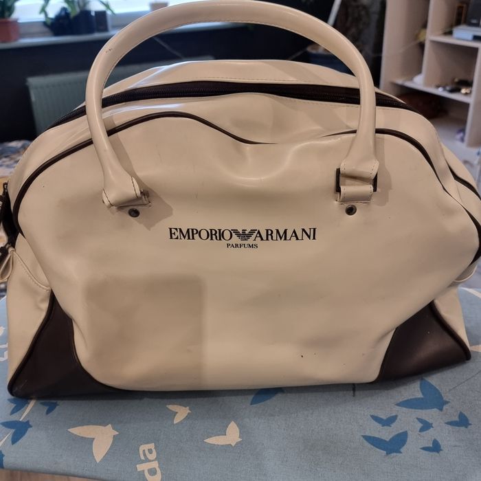 Duża torba weekendowa Emporio Armani