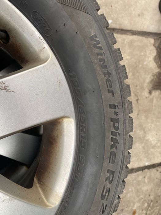 195/65/15, комплект дисків з резиною Skoda