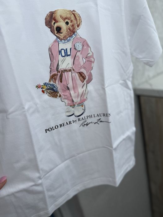 Футболка Polo Ralph Lauren s біла