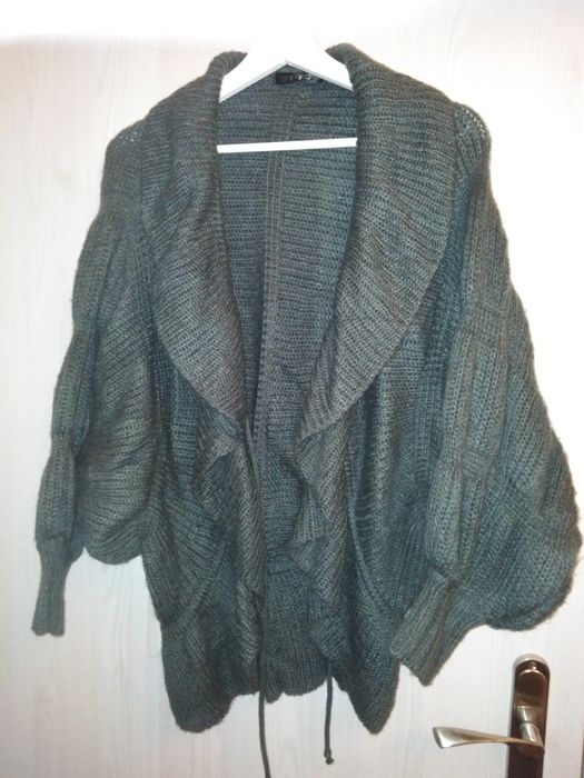 Sweter damski zawiązywany