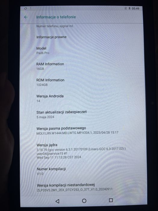 Tablet Pad6 Pro