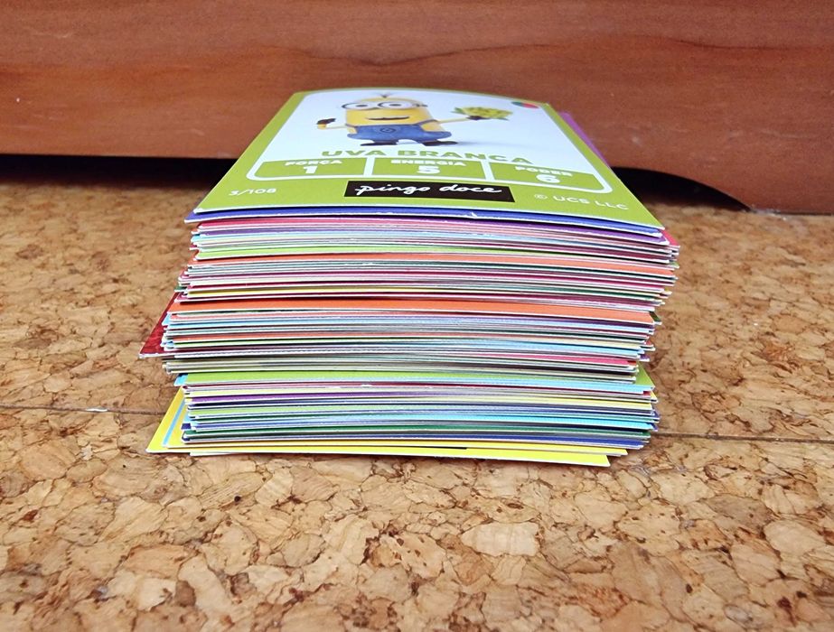 Lote de Cartas Minions Frumania Pingo Doce