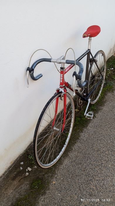Bicicleta ciclismo antiga