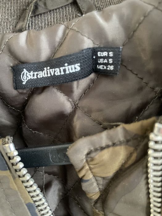 Kurtka bomberka moro khaki Stradivarius S 36