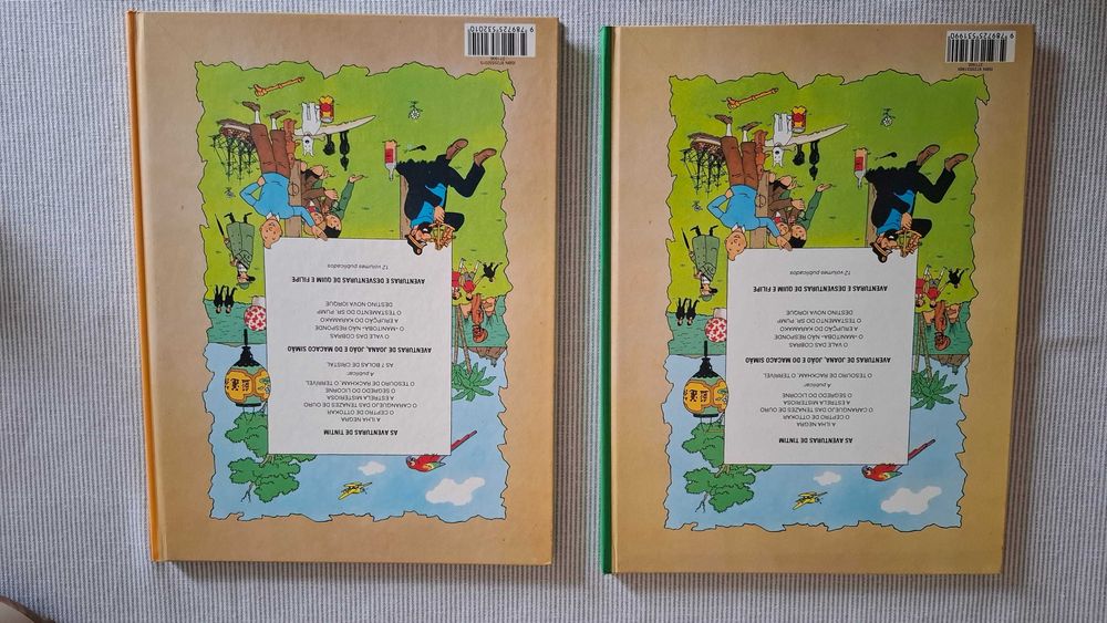 livros de As Aventuras de Tintim