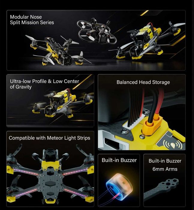Speedybee Master 5 v3 dji o4 pro п'ятидйюмовий модульний fpv