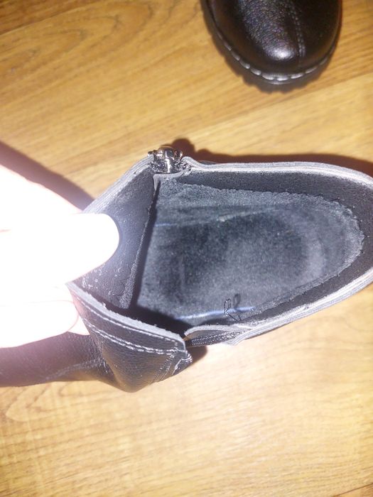 Демі черевики, екошкіра,прошиті