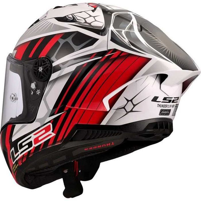Capacete NOVO LS2 Thunder GP Aero (46% Desconto) EXTRAS. Tam L-XL-XXL