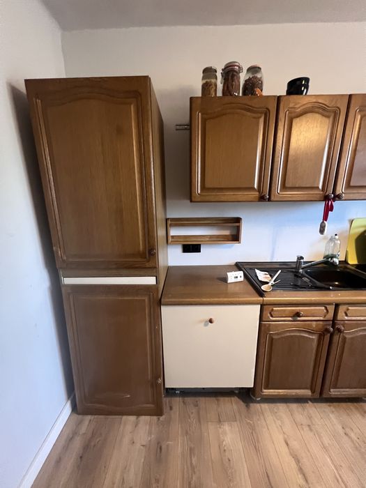 Kuchnia z debowymi frontami