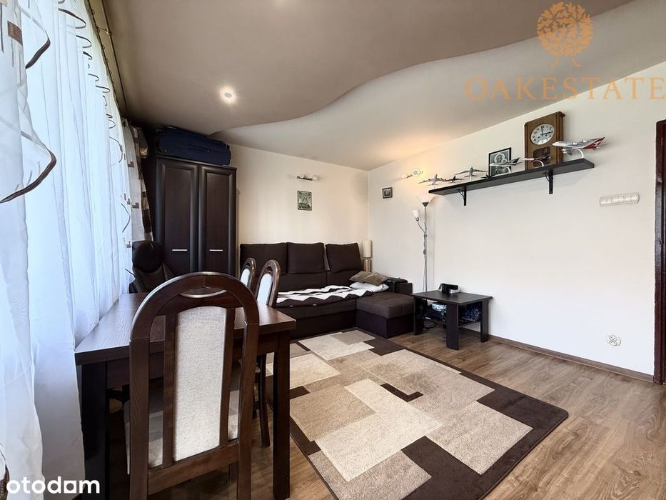 46m2, z balkonem, parter, ul.Osiedle