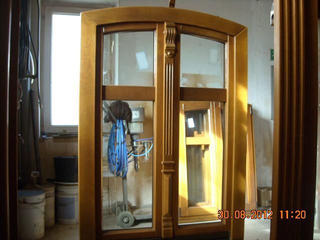 Okno Drewniane Łukowe 78 i 92 mm